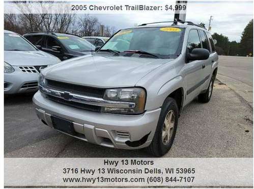 2005 Chevrolet TrailBlazer LS 4WD 4dr SUV 144763 Miles - cars & for sale in Wisconsin dells, WI