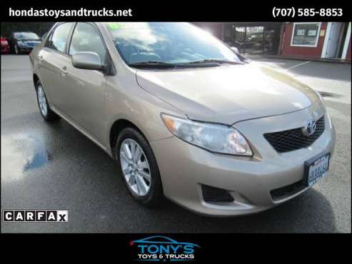 2010 Toyota Corolla XLE 4dr Sedan 4A MORE VEHICLES TO CHOOSE FROM for sale in Santa Rosa, CA