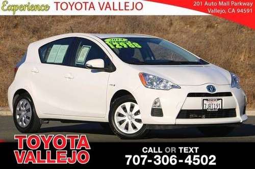 2014 Toyota Prius c Two 5D Hatchback - cars & trucks - by dealer -... for sale in Vallejo, CA