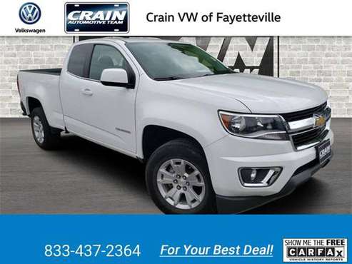 2015 Chevy Chevrolet Colorado LT pickup Summit White for sale in Fayetteville, AR