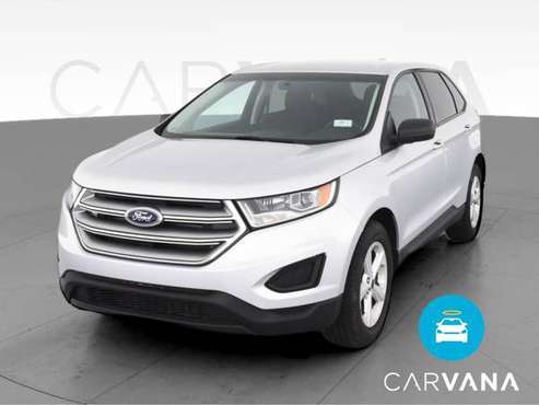 2015 Ford Edge SE Sport Utility 4D suv Silver - FINANCE ONLINE -... for sale in NEWARK, NY