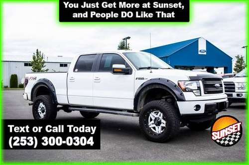 2014 Ford F-150 4x4 4WD F150 Truck Crew cab SuperCrew - cars & for sale in Sumner, WA