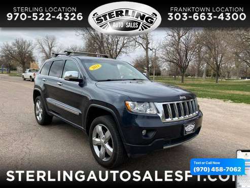 2013 Jeep Grand Cherokee 4WD 4dr Overland - CALL/TEXT TODAY! - cars for sale in Sterling, CO
