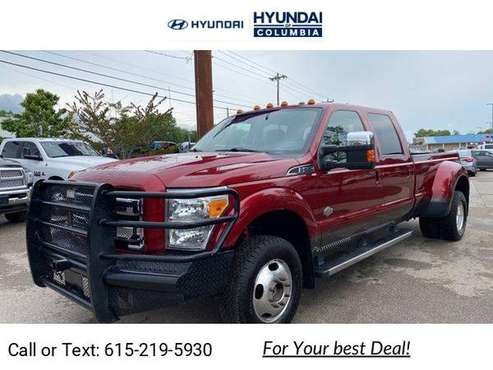 2015 Ford Super Duty F350 DRW King Ranch pickup - - by for sale in Columbia , TN