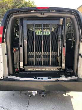 chevy 3500 extended with wheel chair lifter - - by for sale in Los Angeles, CA