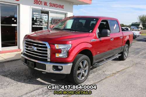 2015 Ford F-150 XLT SunRoof - Backup Camera - 4x4 Truck - Super Crew! for sale in Springfield, MO