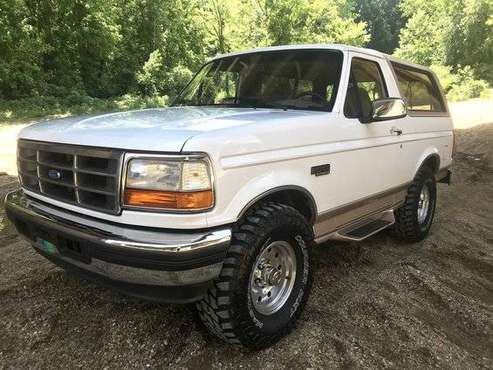 1996 Ford Bronco Eddie Bauer - cars & trucks - by owner - vehicle... for sale in Little Rock, AR