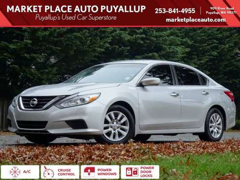 2016 NISSAN ALTIMA 2.5 S SEDAN - cars & trucks - by dealer - vehicle... for sale in PUYALLUP, WA