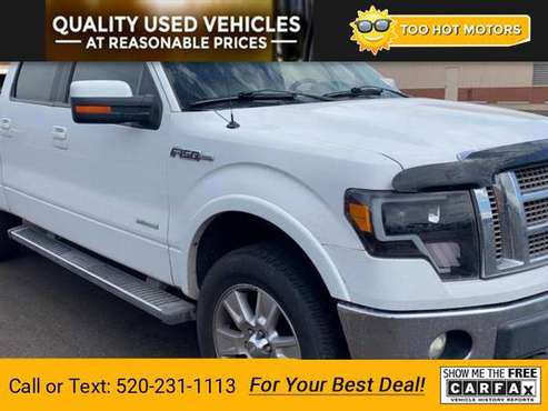 2012 Ford F150 pickup White - - by dealer - vehicle for sale in Tucson, AZ
