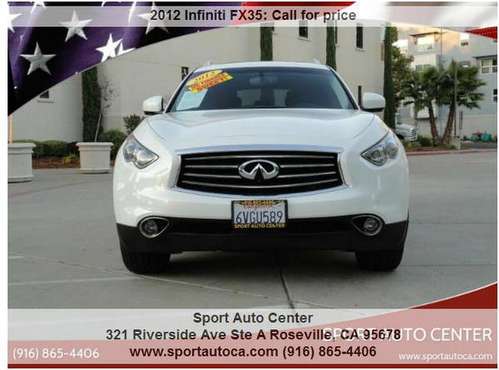 2012 Infiniti FX35 Base 4dr SUV easy financing (2000 DOWN 269 MONTH) for sale in Roseville, CA