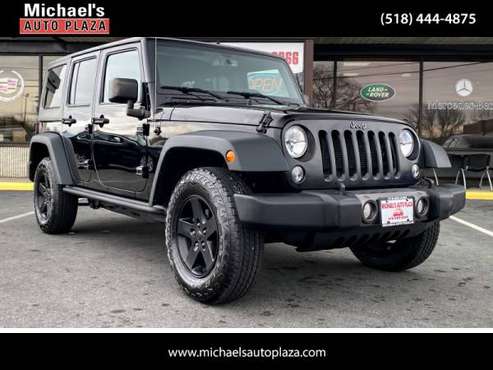 2016 Jeep Wrangler JK Unlimited Sport 4X4 - cars & trucks - by... for sale in east greenbush, NY