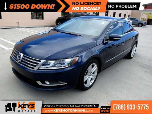 2014 Volkswagen CC Auto Luxury FOR ONLY $179/mo! - cars & trucks -... for sale in Miami, FL