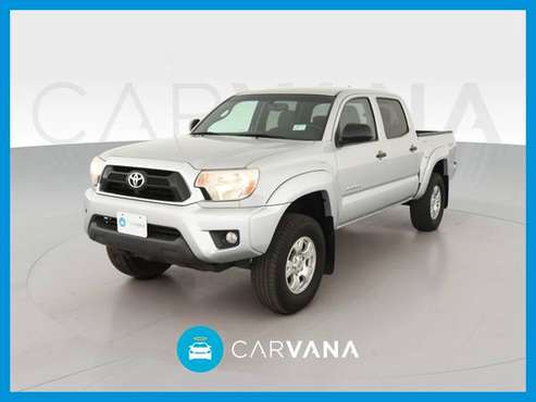 2013 Toyota Tacoma Double Cab PreRunner Pickup 4D 5 ft pickup Silver for sale in Bakersfield, CA