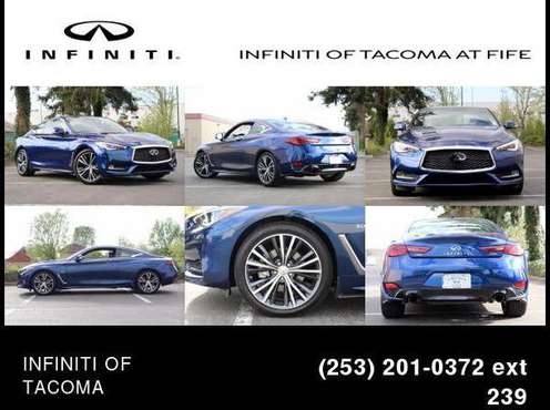 2019 Infiniti Q60 3 0t LUXE - - by dealer - vehicle for sale in Fife, WA
