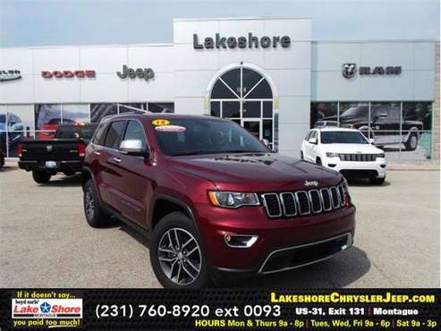 2018 Jeep Grand Cherokee Limited - SUV for sale in MONTAGUE, MI