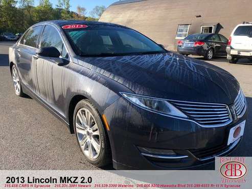 2013 LINCOLN MKZ 2.0! TOUCH SCREEN! LEATHER! BACK UP CAM! FINANCING!!! for sale in N SYRACUSE, NY