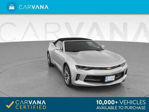 2017 Chevy Chevrolet Camaro LT Convertible 2D Convertible Silver - for sale in Montgomery, AL