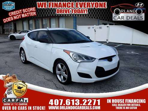 2013 Hyundai Veloster NO Credit Check Loans--- Buy Here Pay Here---... for sale in Maitland, FL
