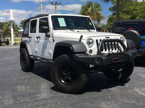 2016 Jeep Wrangler Unlimited Sport 4WD Sale Priced for sale in Fort Myers, FL