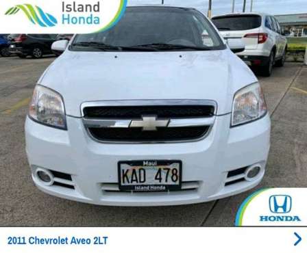 2011 Chevy Aveo 2LT only 81,000 miles! - cars & trucks - by owner -... for sale in Mountlake Terrace, WA