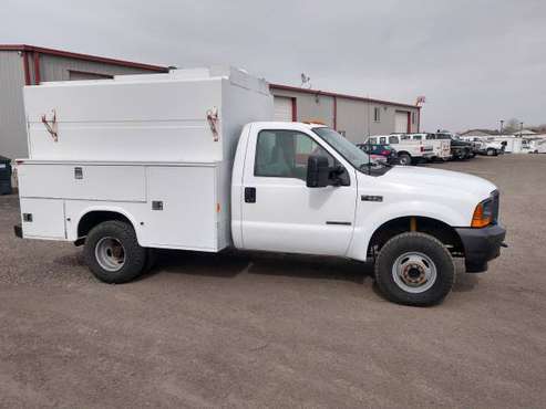 2002 Ford F-350 Single Cab Service Truck 7 3 6 Speed 138k - cars & for sale in Filer, ID