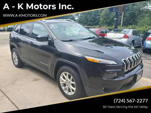 2016 Jeep Cherokee Latitude 4x4 4dr SUV EVERYONE IS APPROVED! - cars... for sale in Vandergrift, PA