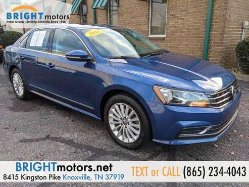 2016 Volkswagen Passat SE PZEV 6A HIGH-QUALITY VEHICLES at LOWEST... for sale in Knoxville, TN