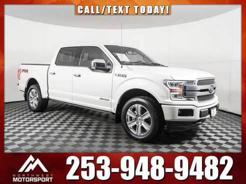2018 *Ford F-150* Platinum FX4 4x4 - cars & trucks - by dealer -... for sale in PUYALLUP, WA