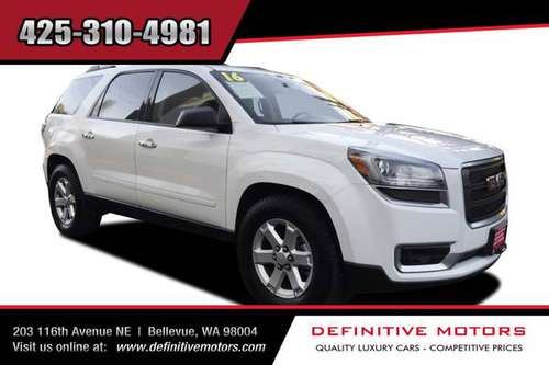 2016 GMC Acadia SLE-2 AVAILABLE IN STOCK! SALE! - cars & for sale in Bellevue, WA