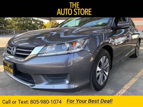 2013 Honda Accord Sdn LX GREY - cars & trucks - by dealer - vehicle... for sale in Salinas, CA