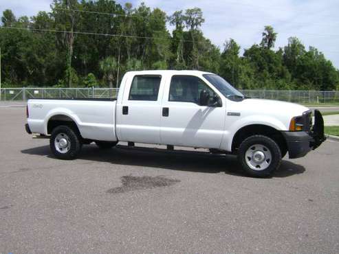 2005 FORD 250 SUPERDUTY CREW CAB, 4X4 1 OWNER ONLY 77,673 MILES -... for sale in ODESSA, FL 33556, FL