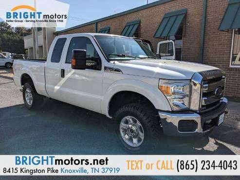 2012 Ford F-250 F250 F 250 SD XLT SuperCab 4WD HIGH-QUALITY VEHICLES... for sale in Knoxville, TN