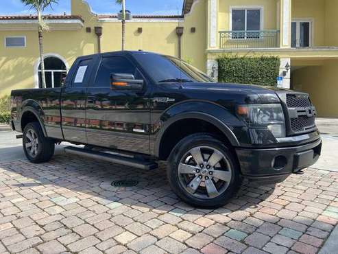2013 Ford F150 FX4 Eco Boost Leather Tow Package Bed Liner Clean... for sale in Okeechobee, FL