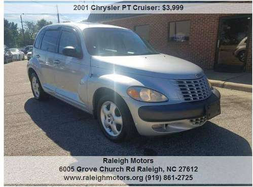 2001 Chrysler PT Cruiser 74, 183 Miles Silver - - by for sale in Raleigh, NC