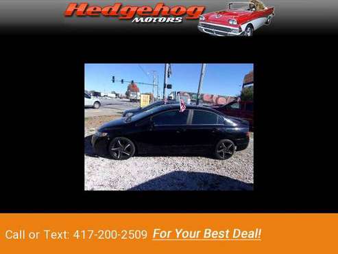 2009 Honda Civic EX-L Sedan 5-Speed AT sedan Black - cars & trucks -... for sale in Springdale, MO