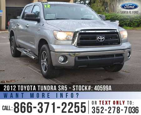 ‘12 Toyota Tundra SR5 *** Bluetooth, Backup Camera, Homelink *** -... for sale in Alachua, FL