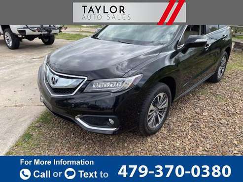 2018 Acura RDX w/Advance 4dr SUV Package suv BLACK for sale in Springdale, AR