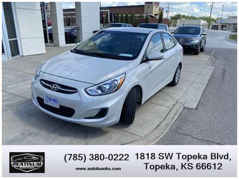 2017 Hyundai Accent - Financing Available! - cars & trucks - by... for sale in Topeka, KS
