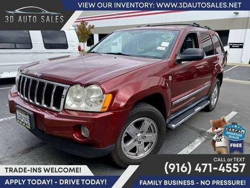 206/mo - 2007 Jeep Grand Cherokee Limited 4x4SUV 4 x 4 SUV for sale in Rocklin, NV