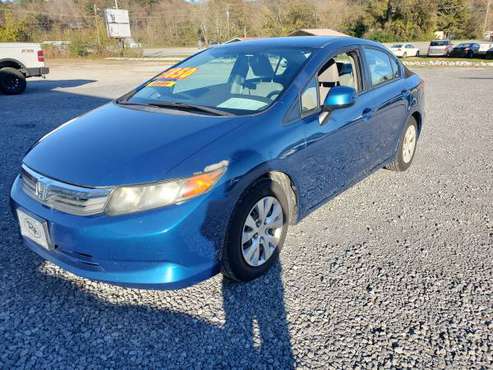12 Honda Civic LX - cars & trucks - by dealer - vehicle automotive... for sale in Harrison, TN