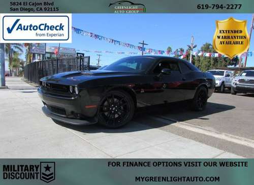 2017 DODGE CHALLENGER R/T SCAT PACK R/T SCAT PACK **Military... for sale in San Diego, CA