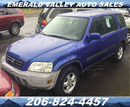 2001 Honda CR-V AWD Electron Blue Pearl-Craigslist Special! - cars &... for sale in Des Moines, WA