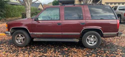 1998 Chevy Tahoe LT 4x4 - cars & trucks - by owner - vehicle... for sale in Underwood, OR