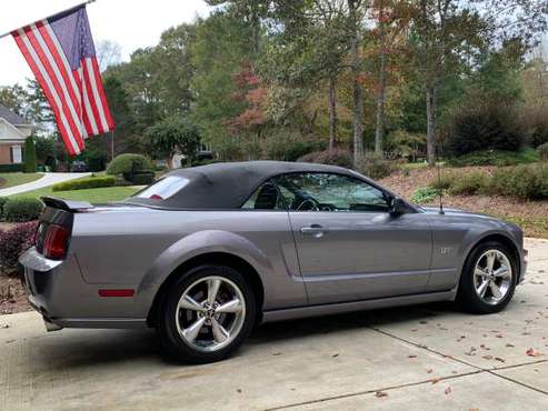 2006 Mustang GT Convertible Charcoal 5 speed Black leather - cars &... for sale in Alpharetta, GA
