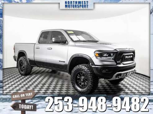 Lifted 2019 *Dodge Ram* 1500 Rebel 4x4 - cars & trucks - by dealer -... for sale in PUYALLUP, WA