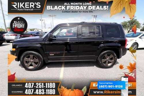 2016 Jeep Patriot Sport 2WD - cars & trucks - by dealer - vehicle... for sale in Orlando, FL