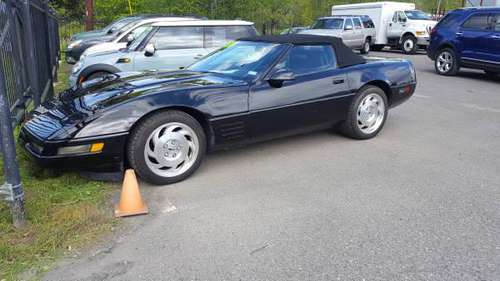 1994 Corvette Convertible- Triple Black- Only 54k miles - Price Drop for sale in Bellingham, WA