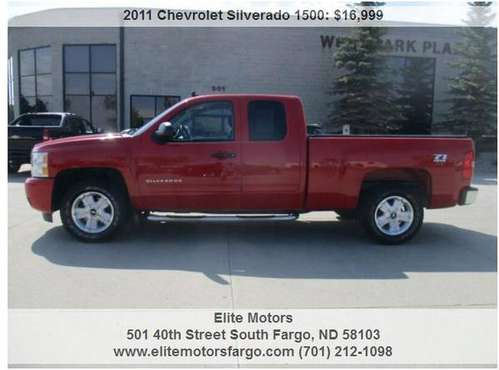2011 Chevrolet Silverado, LT, 5.3L, Beautiful Pickup! for sale in Fargo, ND
