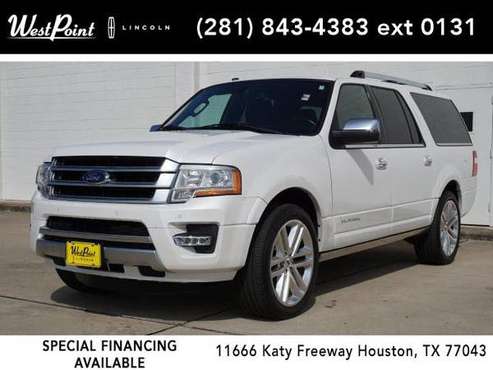 2015 Ford Expedition EL Platinum - SUV for sale in Houston, TX