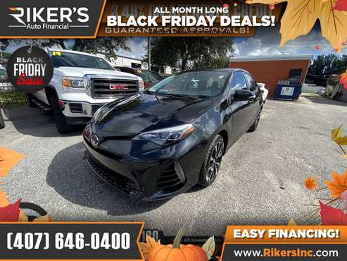 $182/mo - 2018 Toyota Corolla SE - 100 Approved! - cars & trucks -... for sale in Kissimmee, FL